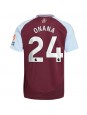 Aston Villa Amadou Onana #24 Domácí Dres 2024-25 Krátký Rukáv